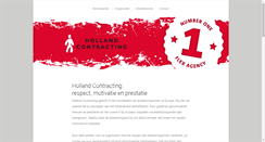 Desktop Screenshot of hollandcontracting.nl